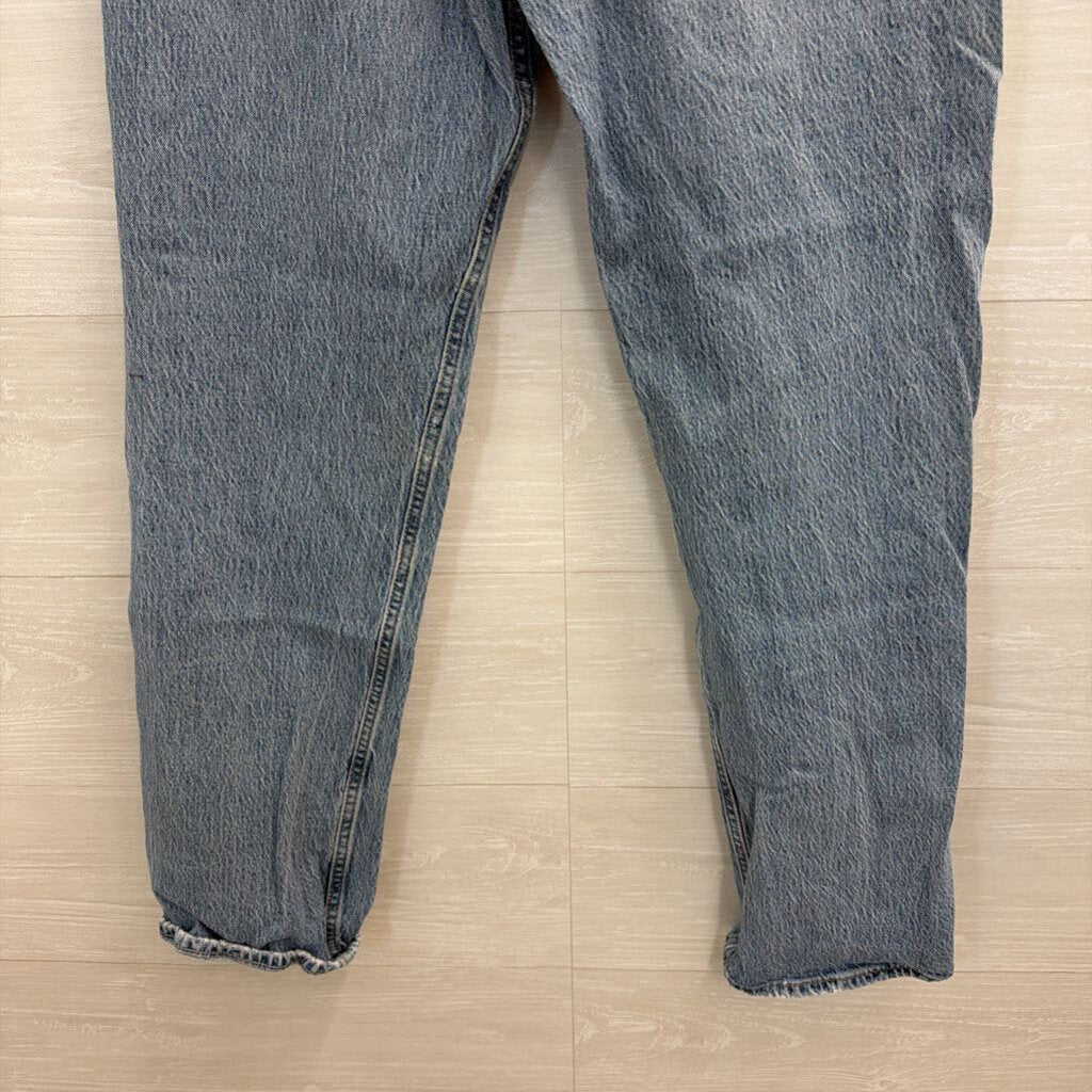 Gap Light Wash Sky High Straight Jeans 30