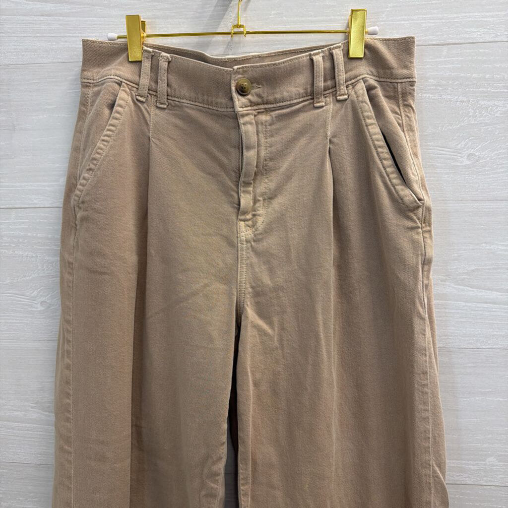 American Eagle Brown Wide Leg Pants 8