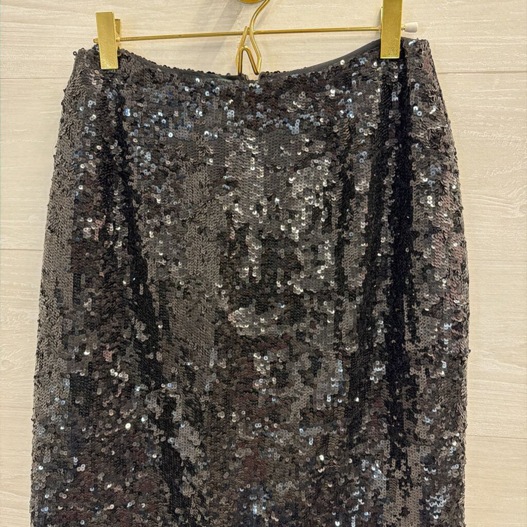 Ralph Lauren Black Sequin Skirt 6