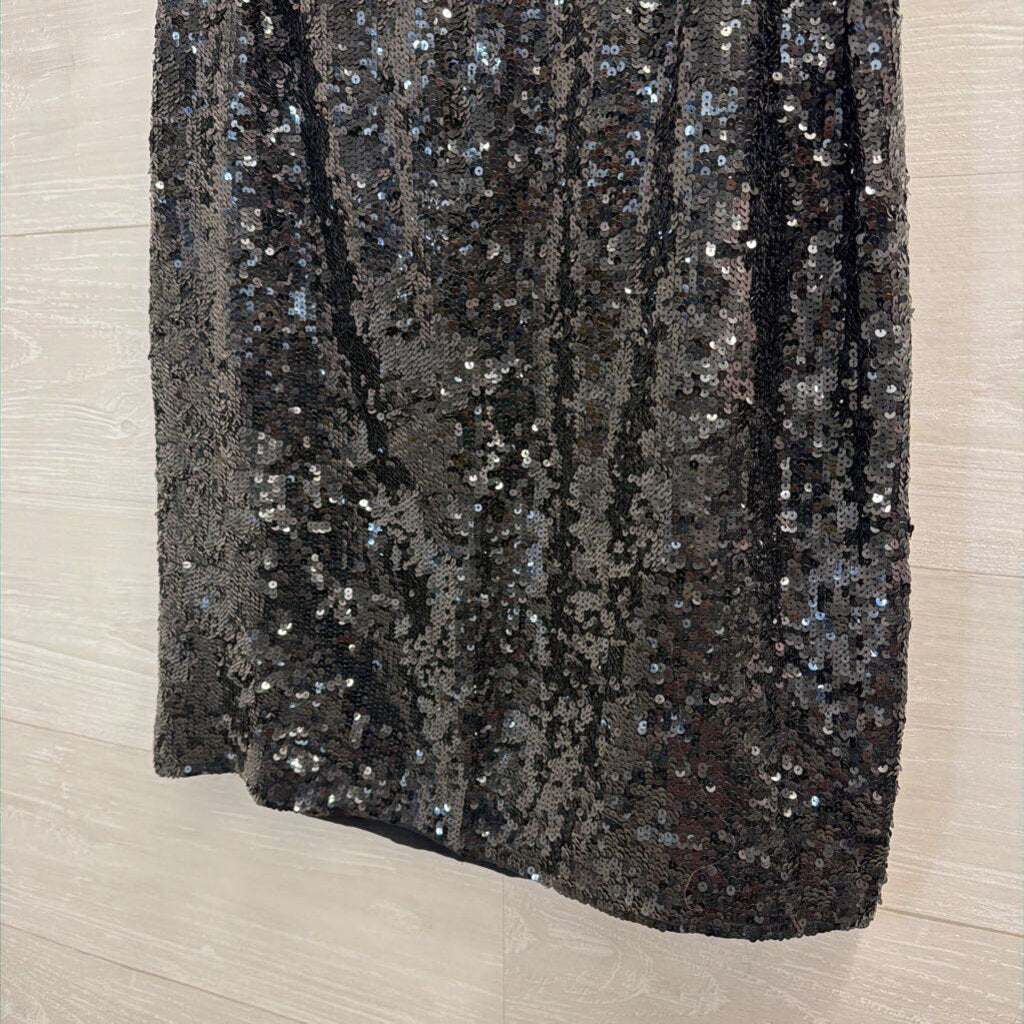 Ralph Lauren Black Sequin Skirt 6