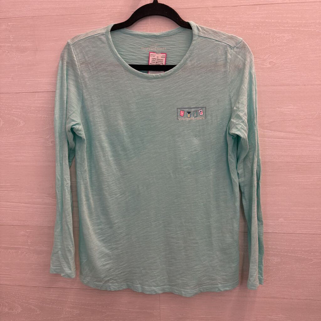 Vineyard Vines Blue Long Sleeve Graphic Tee XXS