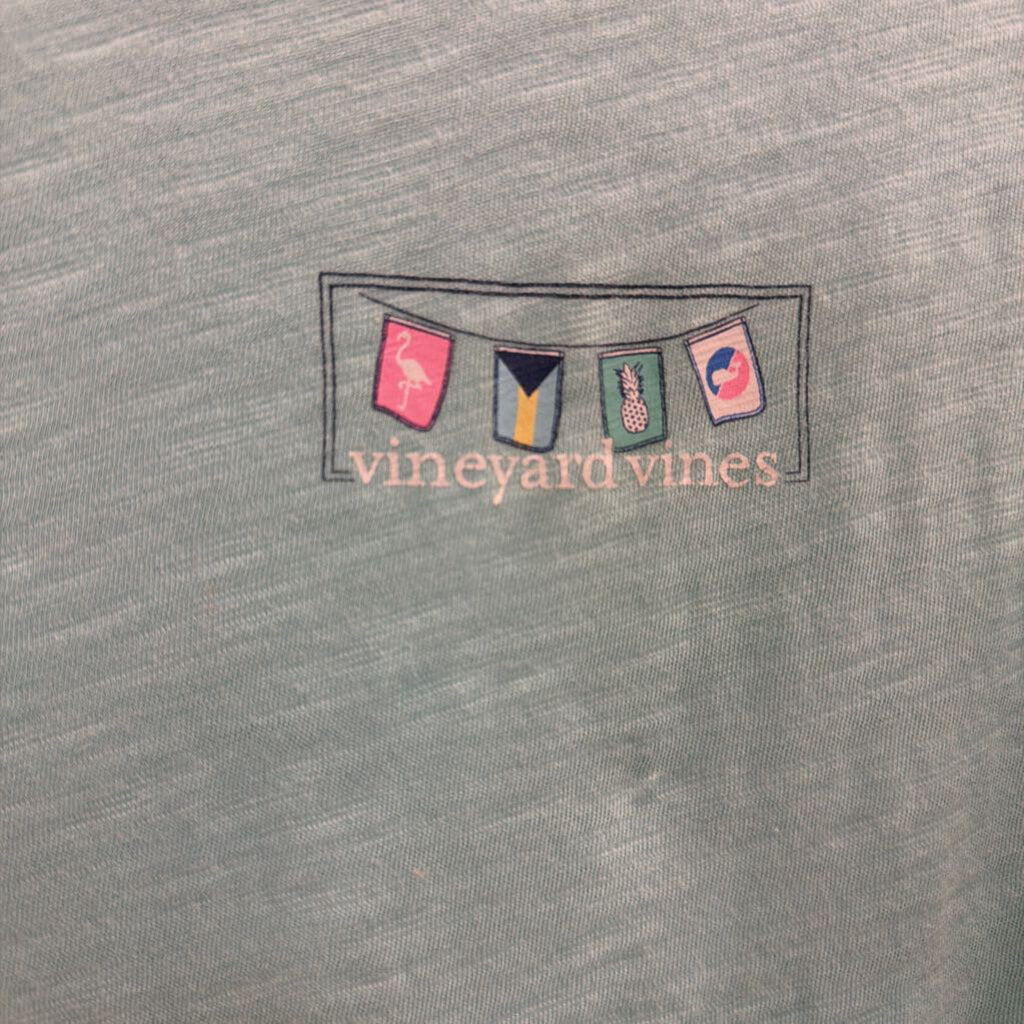 Vineyard Vines Blue Long Sleeve Graphic Tee XXS