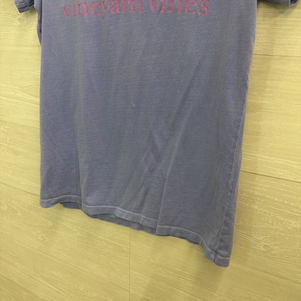 Vineyard Vines Blue Short Sleeve Graphic Tee Small