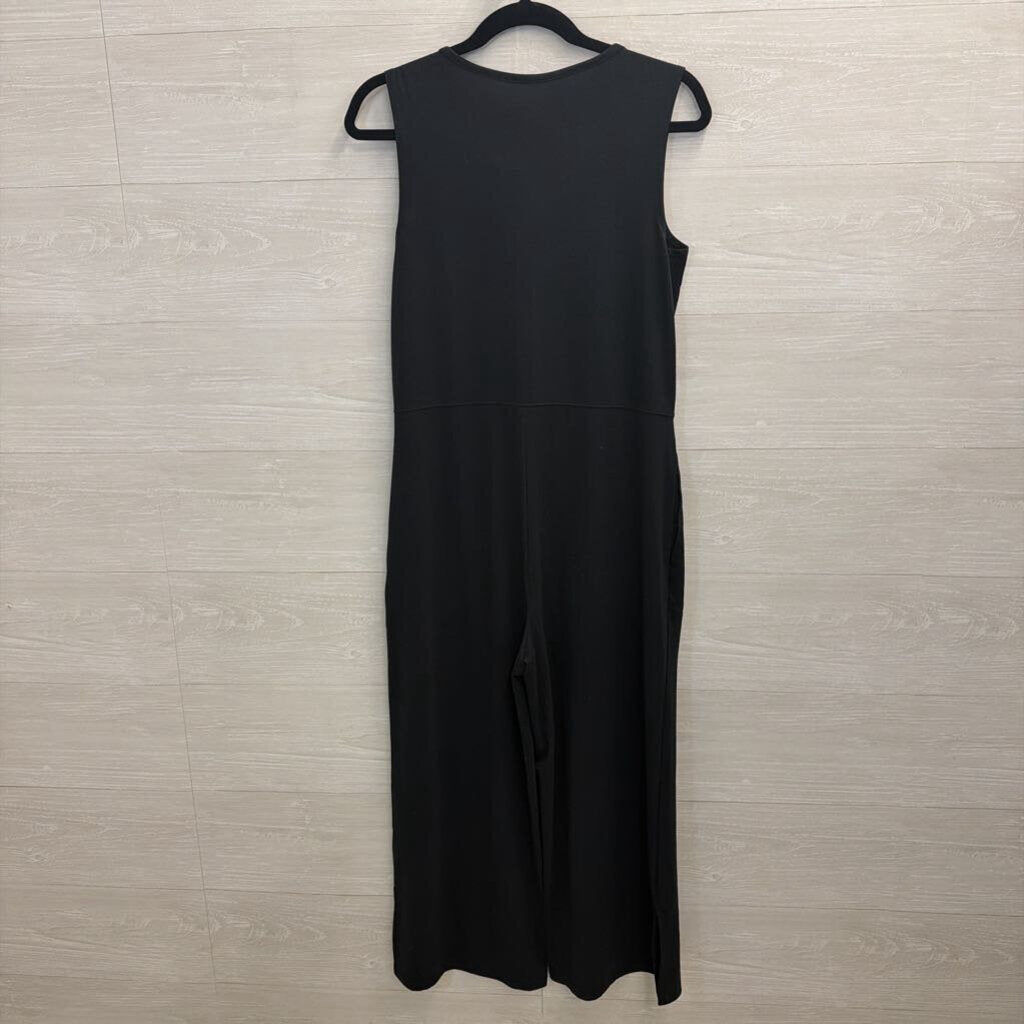 Ambernoon II Black Sleeveless Jumpsuit XXS