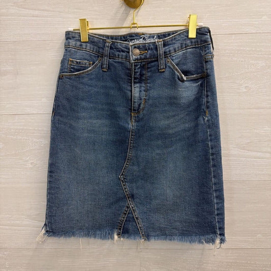 Medium Wash Denim Skirt 27