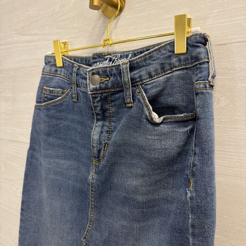 Medium Wash Denim Skirt 27