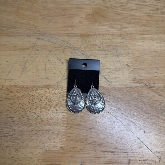 Silver Drop Earrings