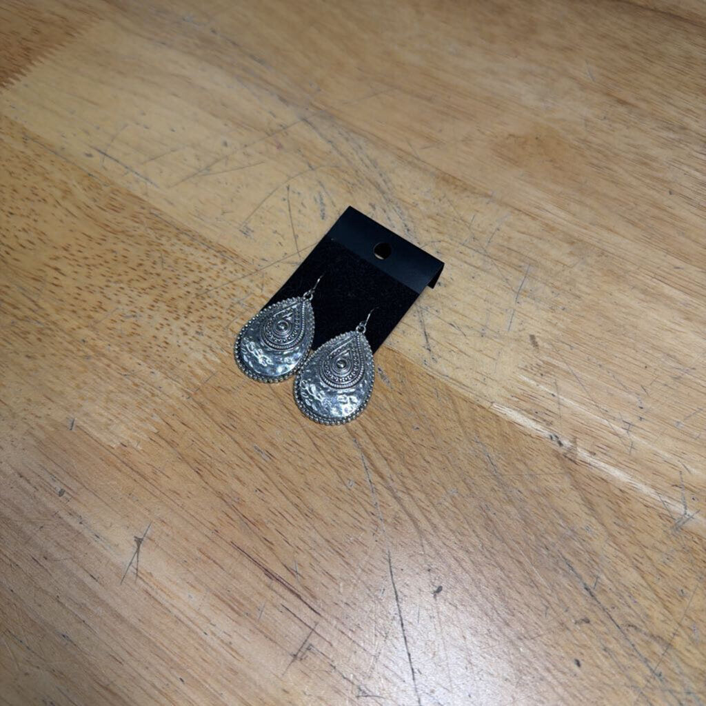 Silver Drop Earrings