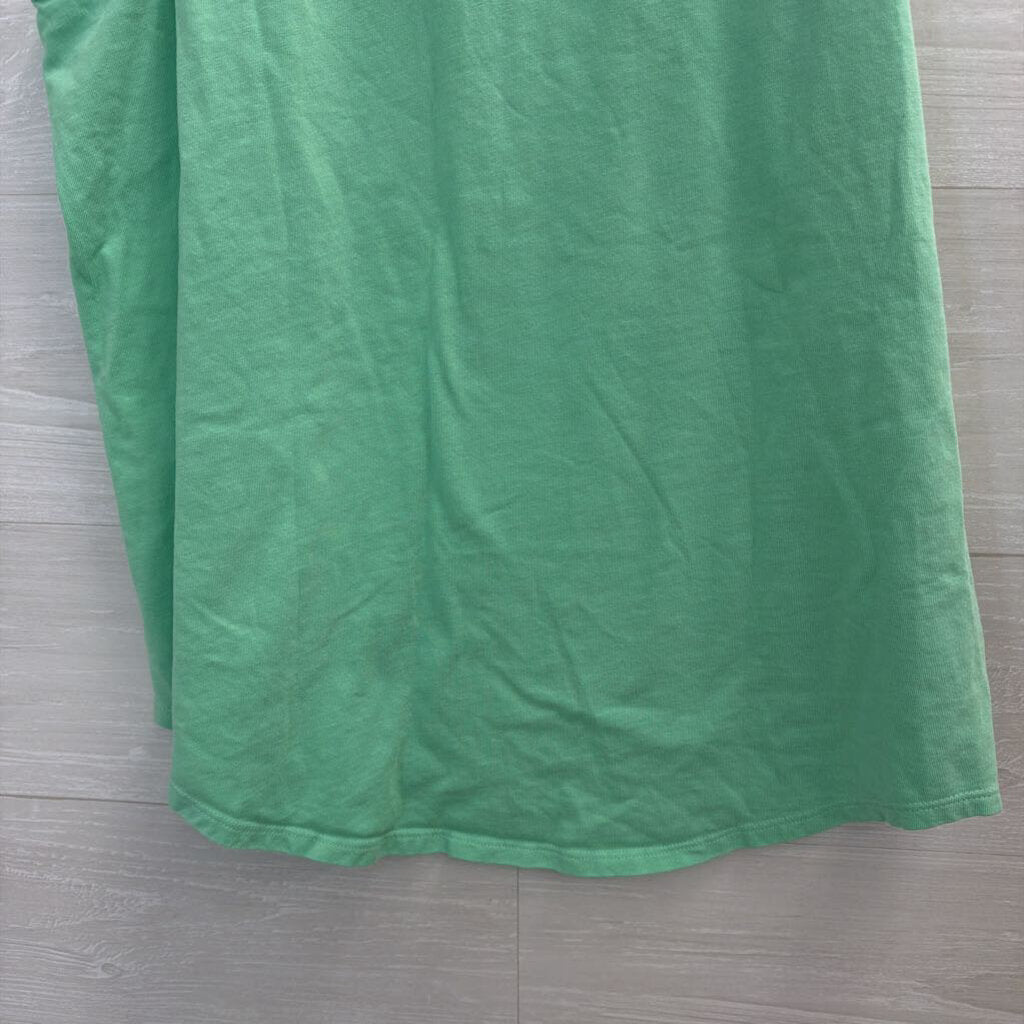 Life Is Good Green Tree Graphic Tank Top Large