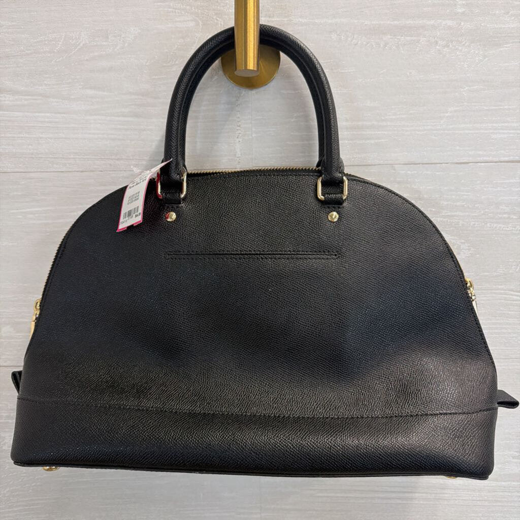 Coach Black Leather Sierra Satchel Purse