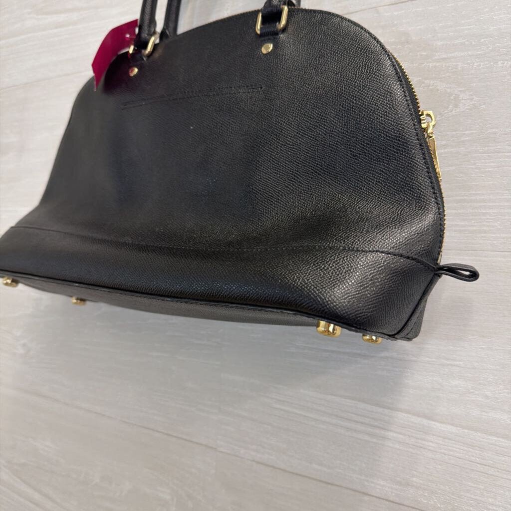 Coach Black Leather Sierra Satchel Purse