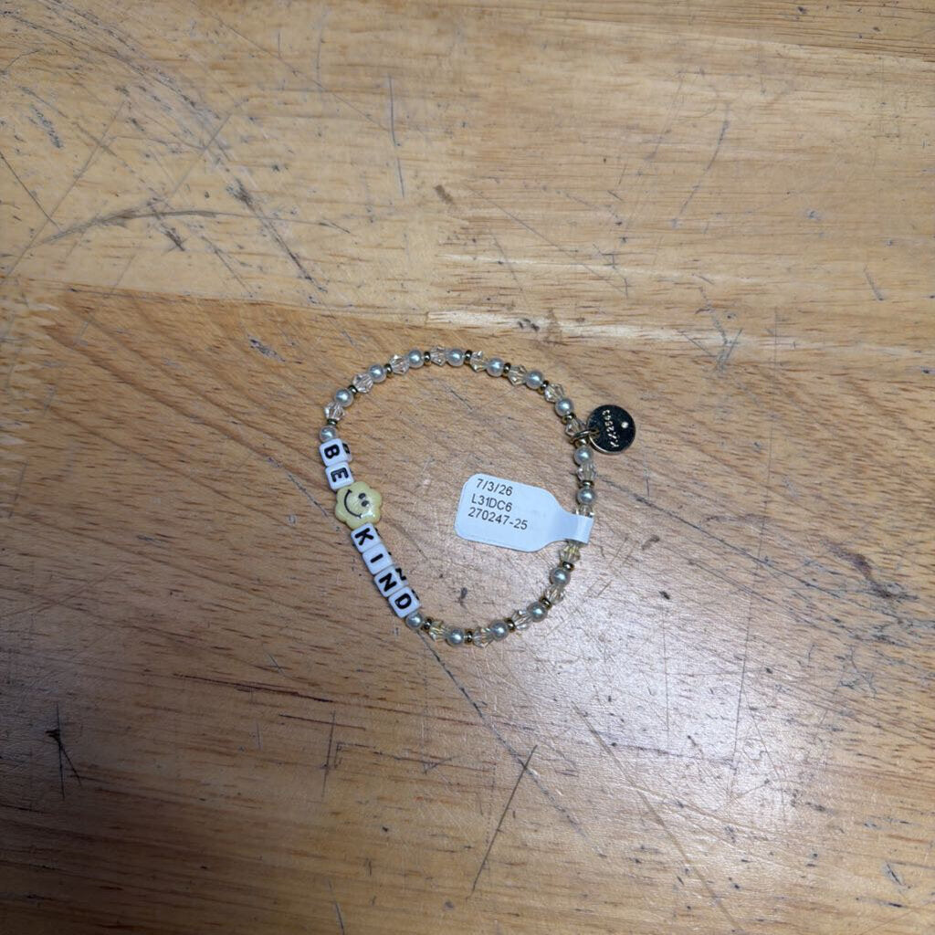 Little Words Project 'Be Kind' Beaded Stretchy Bracelet