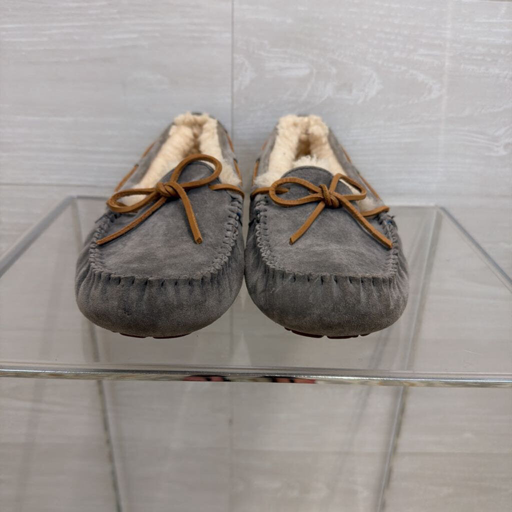Ugg Grey Dakota Moccasin Slippers 7