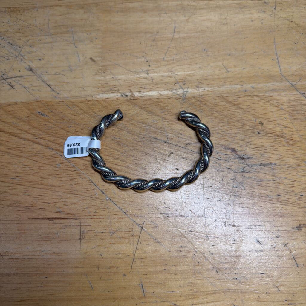 Silver Wrap Cuff Bracelet