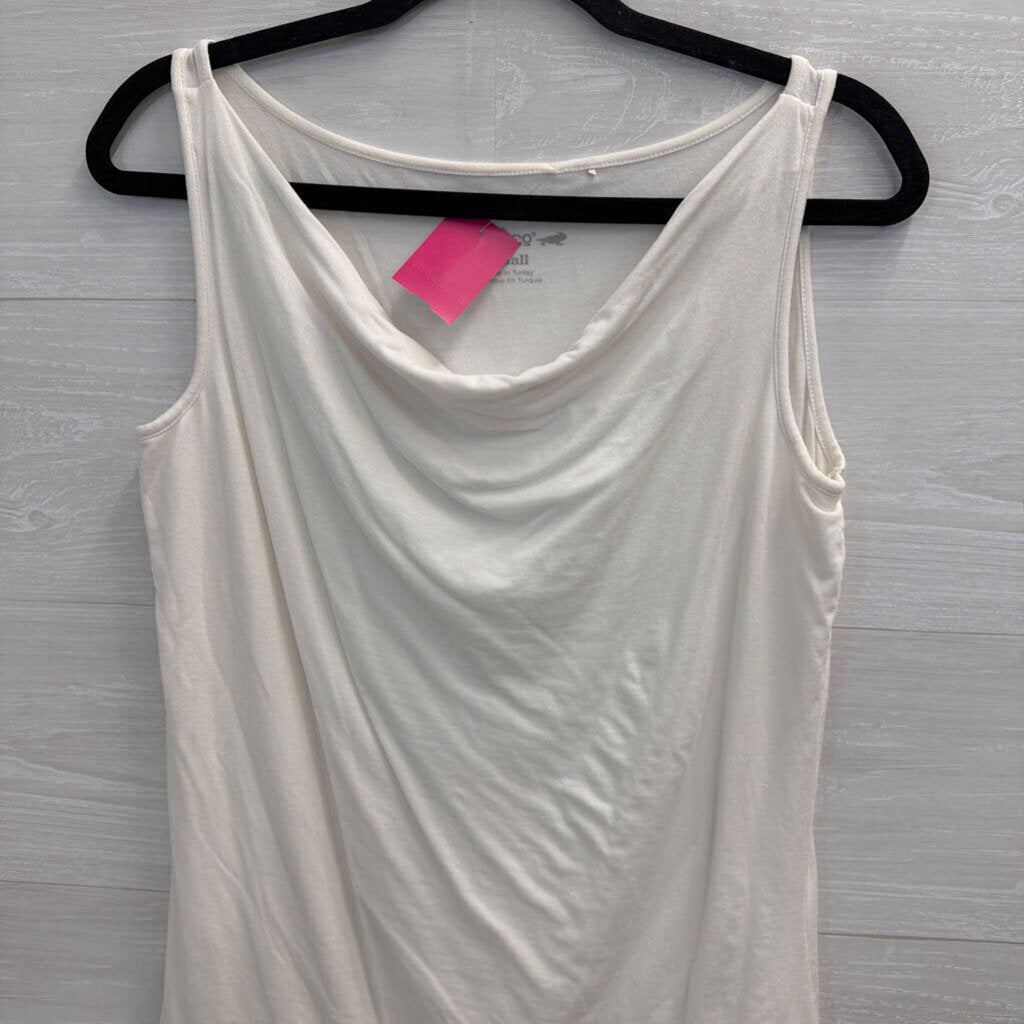 Toad and Co White Tank Top Small