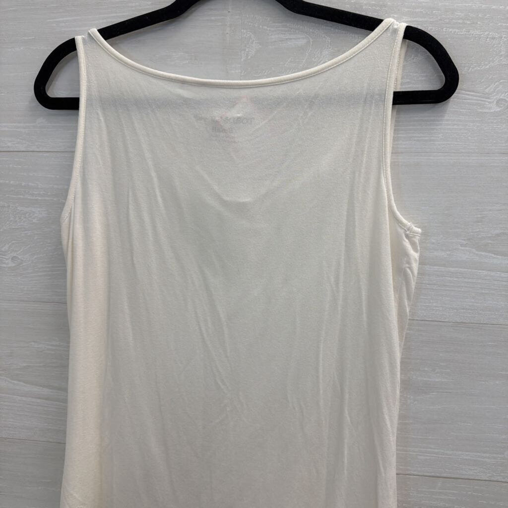 Toad and Co White Tank Top Small
