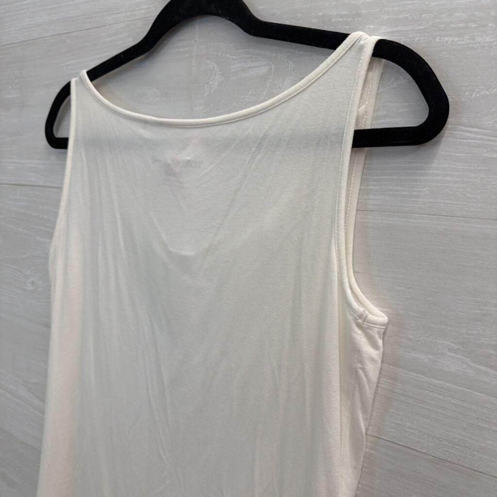 Toad and Co White Tank Top Small