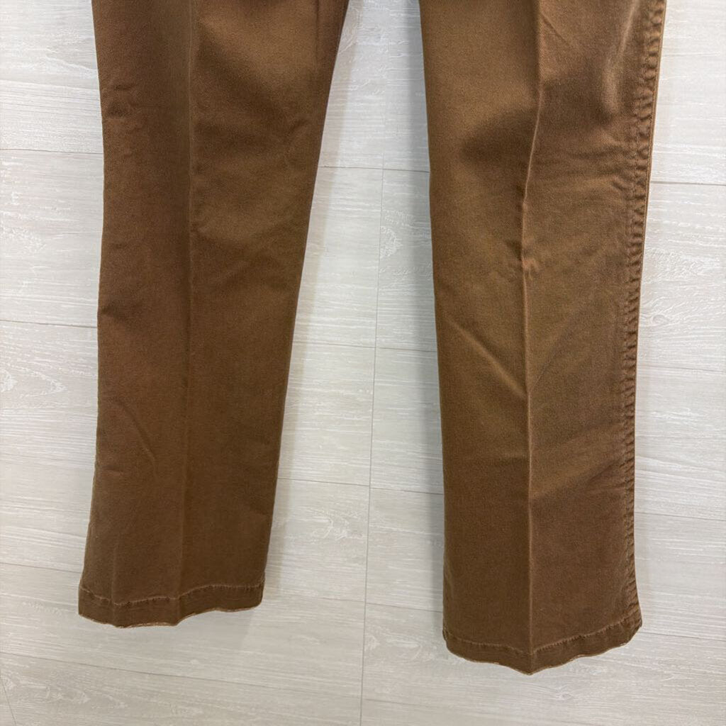Sanctuary Brown Wide Front Pocket Straight Leg Pants 27