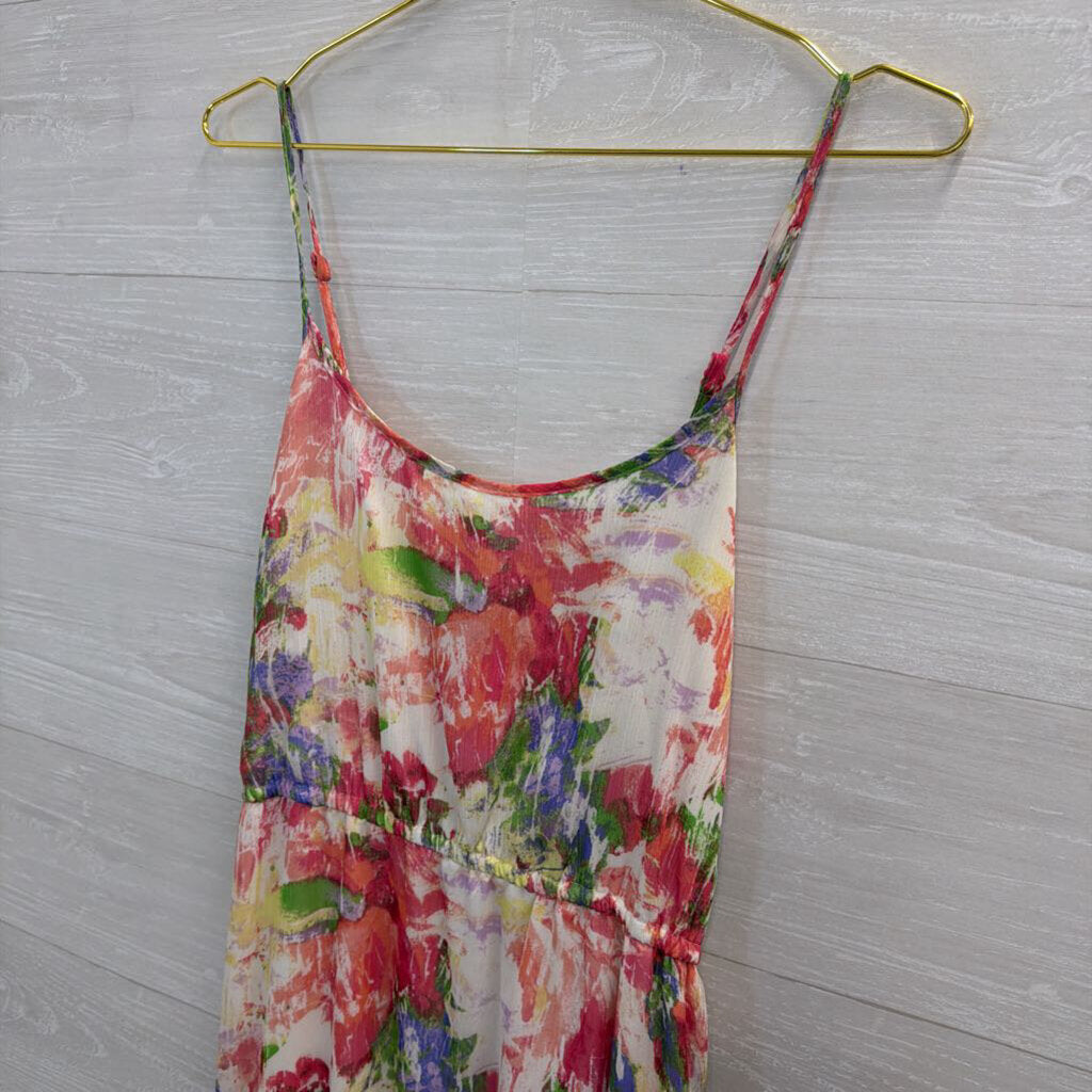 Jack White/ Multi Print Maxi Dress 6