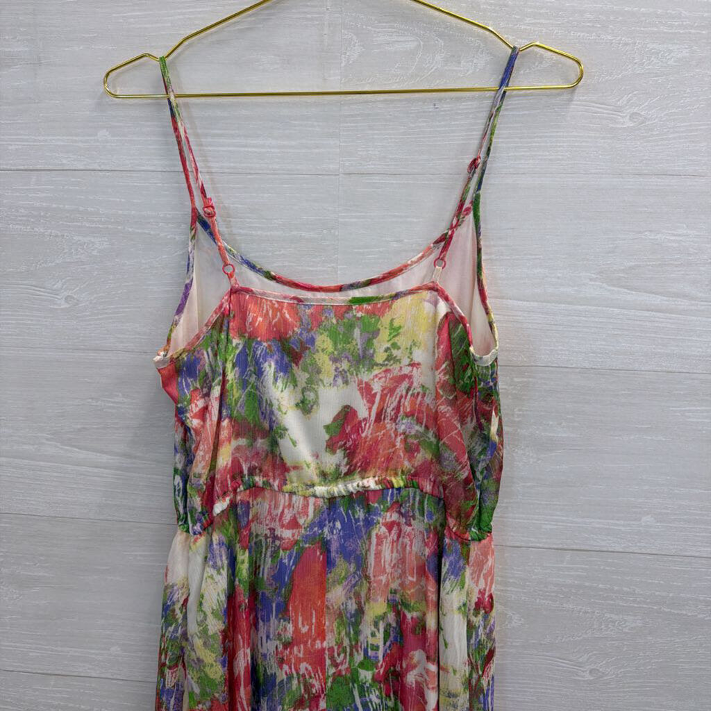 Jack White/ Multi Print Maxi Dress 6