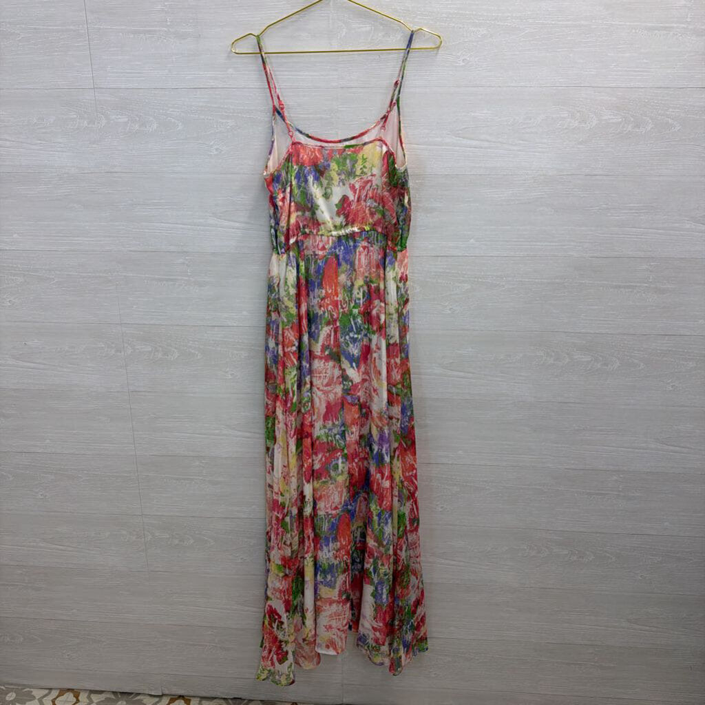 Jack White/ Multi Print Maxi Dress 6