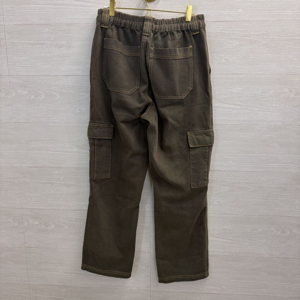 PacSun Green Wide Leg Cargo Pants Medium