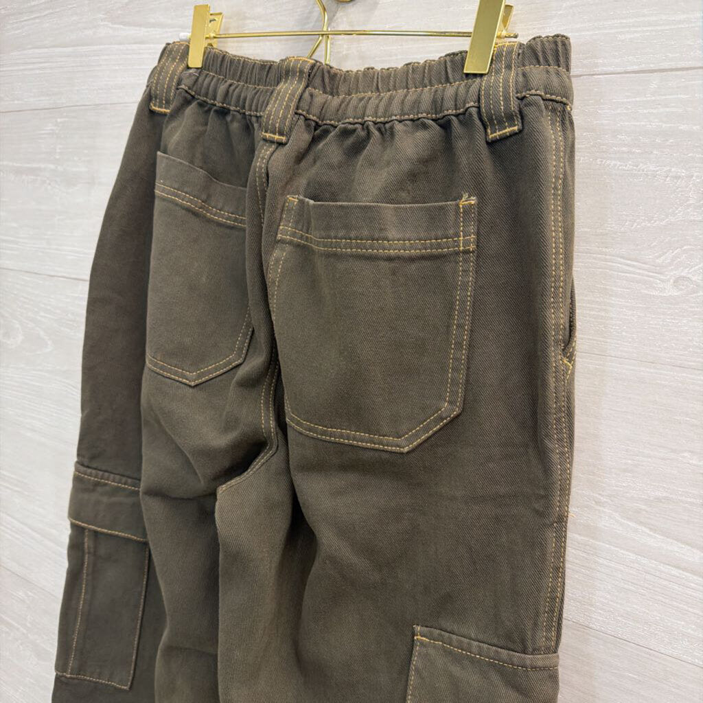 PacSun Green Wide Leg Cargo Pants Medium