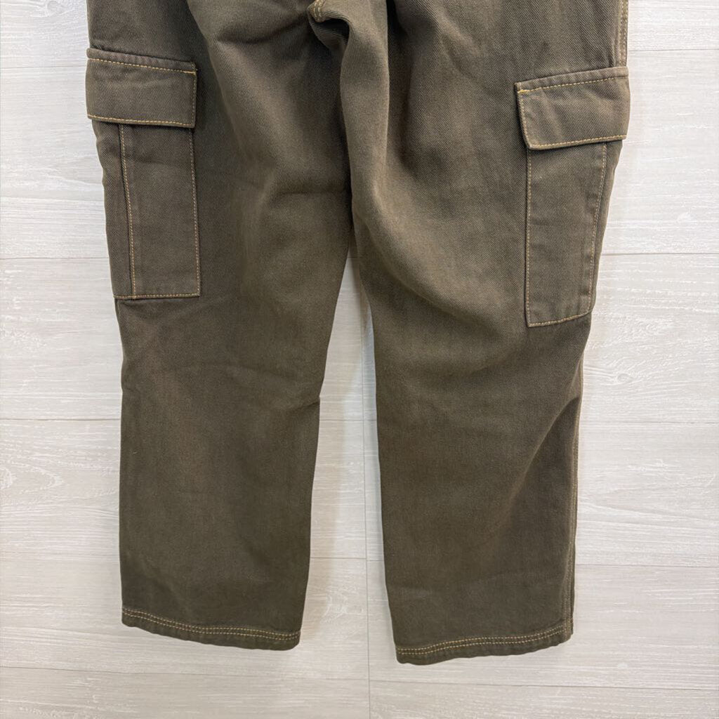 PacSun Green Wide Leg Cargo Pants Medium