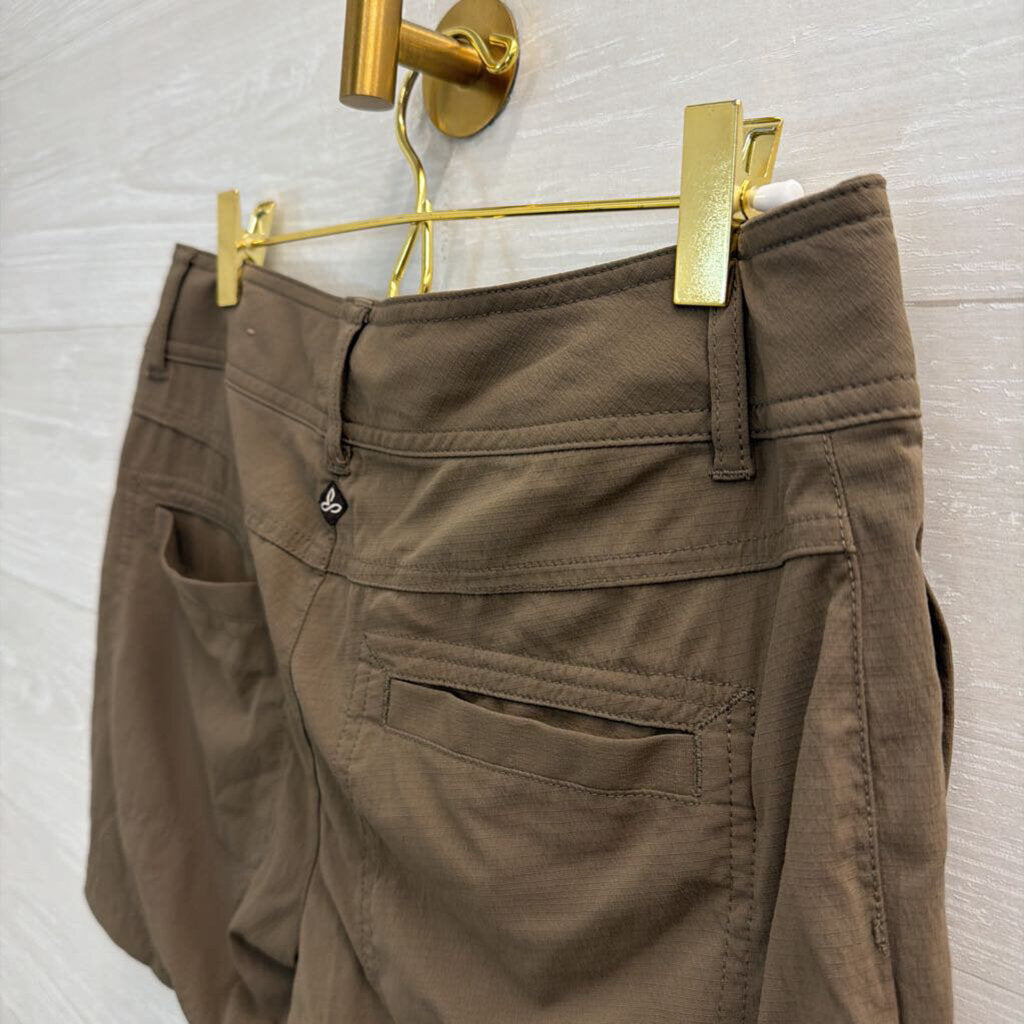 Prana Green Shorts 6