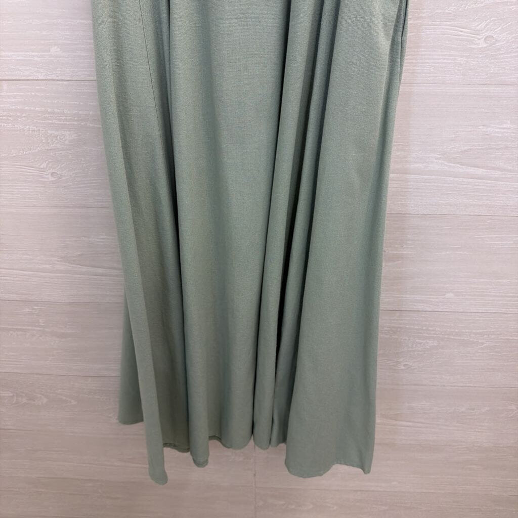 Taylor Green Button Front Midi Dress 2