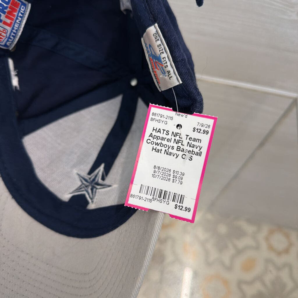 NFL Navy Cowboys Baseball Hat