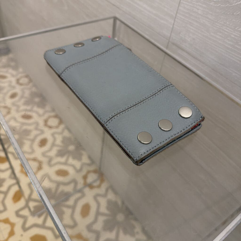 Hammitt Grey Leather 110 North Wallet