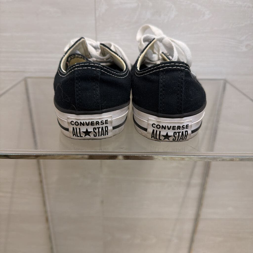 Converse Black/ White All Star Low Sneakers 5.5