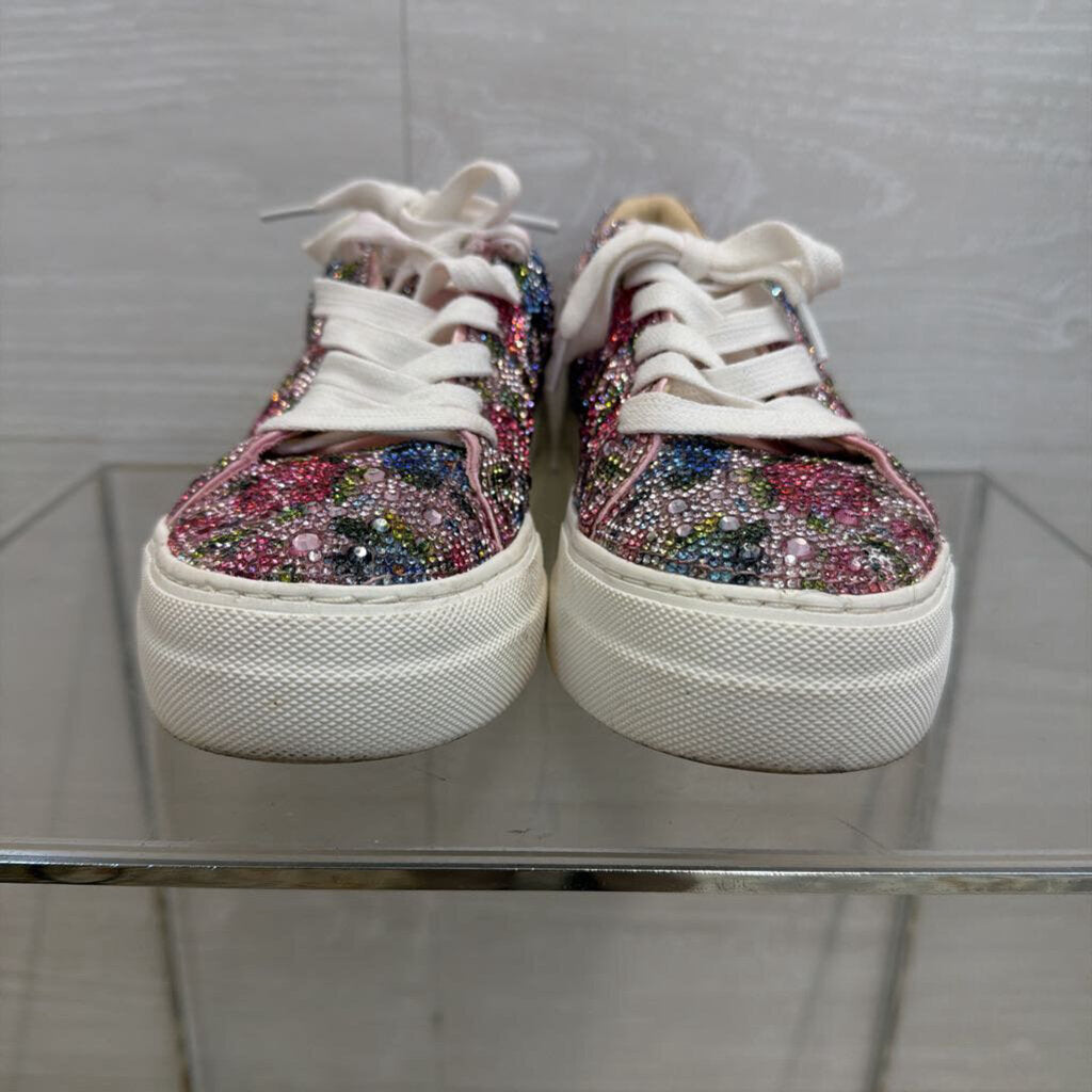 Betsey Johnson Sidny Rhinestone Sneakers 6