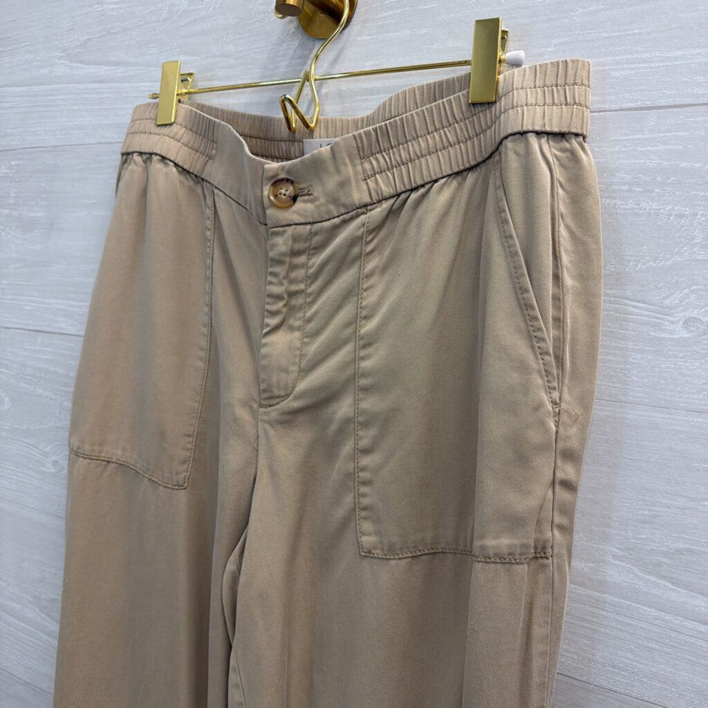 Loft Brown Wide Leg Pants 10 Petite