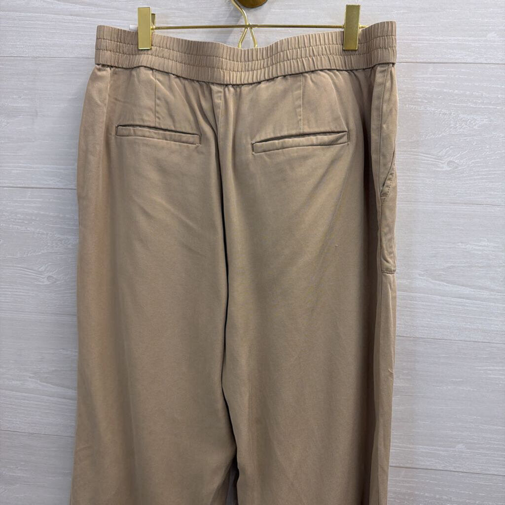 Loft Brown Wide Leg Pants 10 Petite