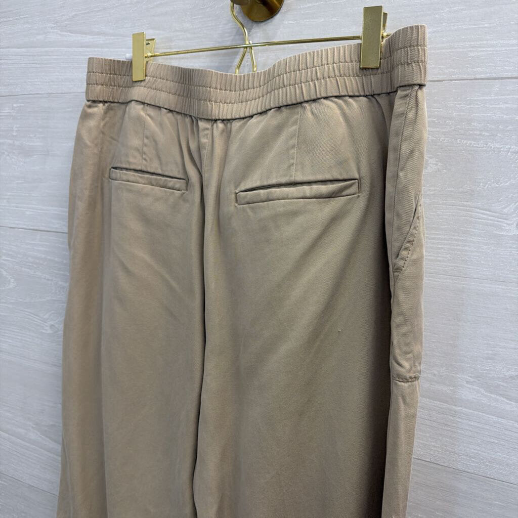 Loft Brown Wide Leg Pants 10 Petite