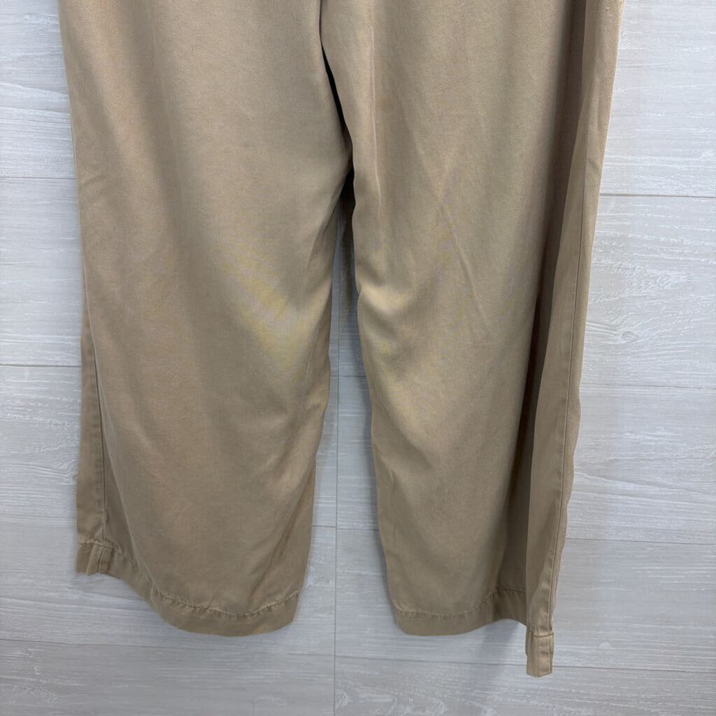 Loft Brown Wide Leg Pants 10 Petite