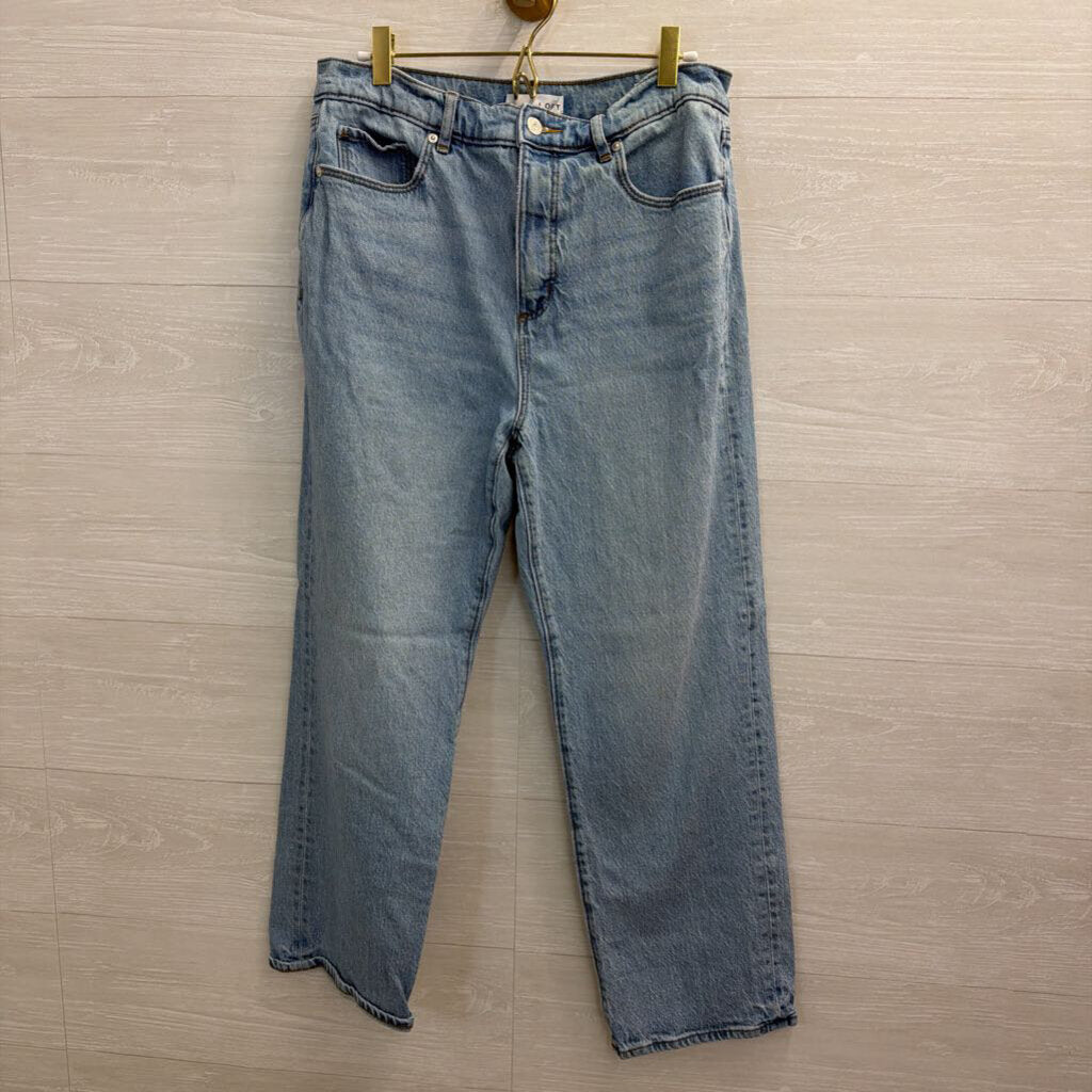 Loft Light Wash Straight Leg Jeans 28
