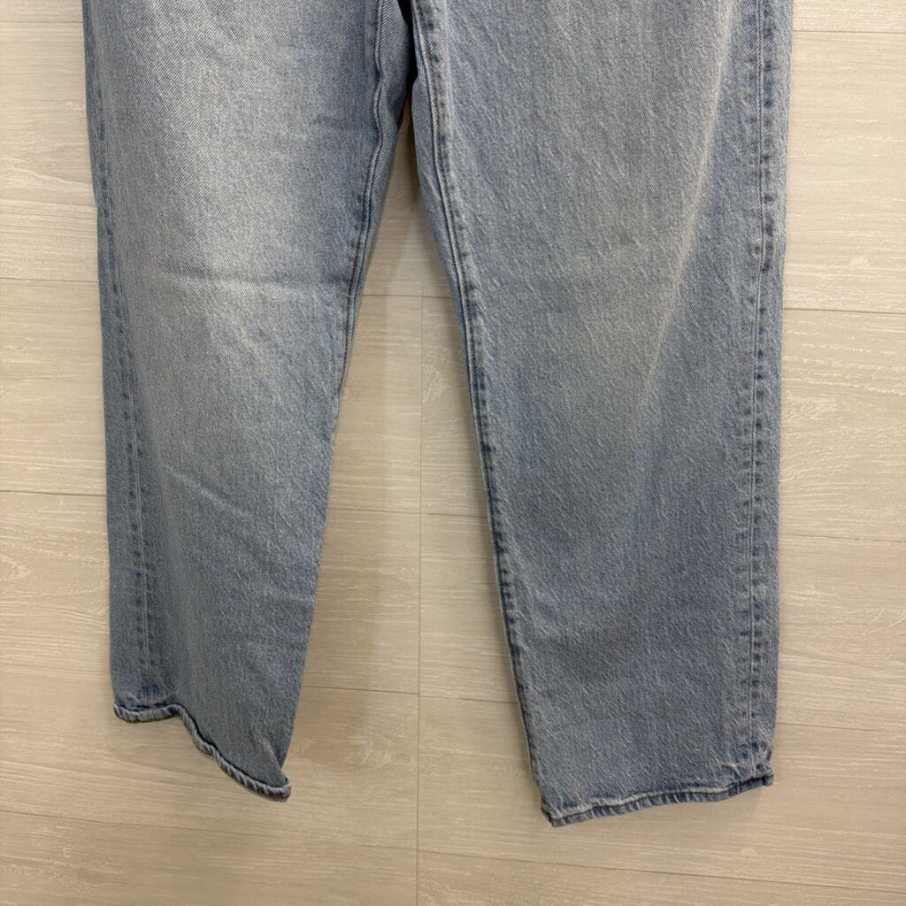 Loft Light Wash Straight Leg Jeans 28