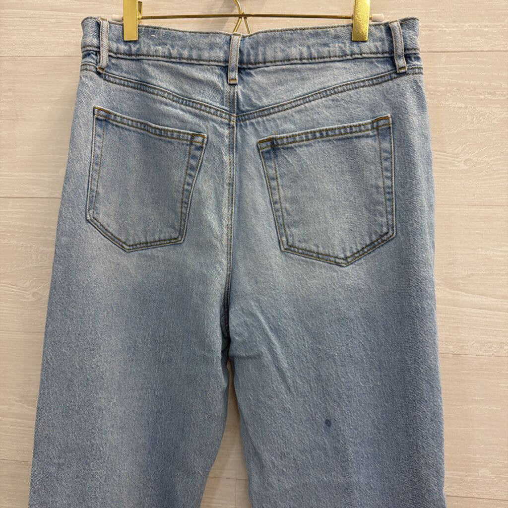 Loft Light Wash Straight Leg Jeans 28