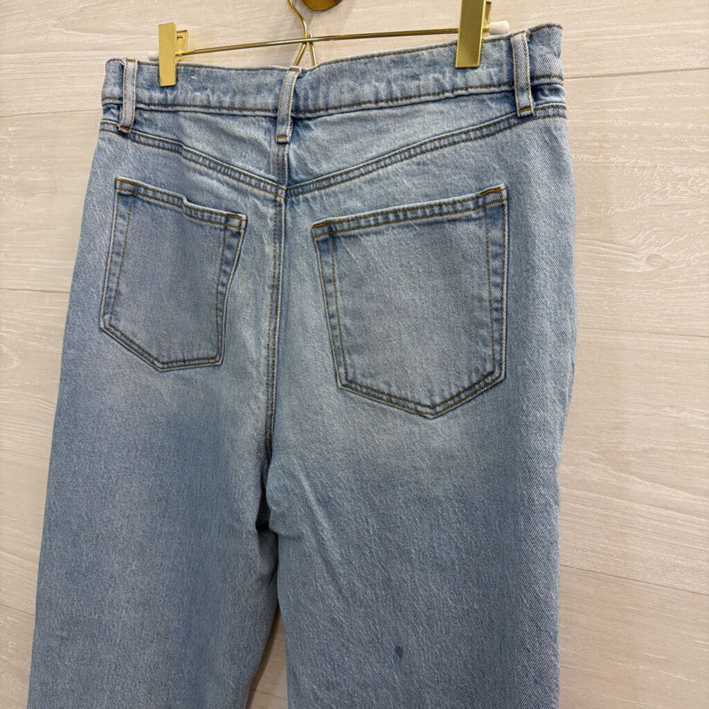 Loft Light Wash Straight Leg Jeans 28