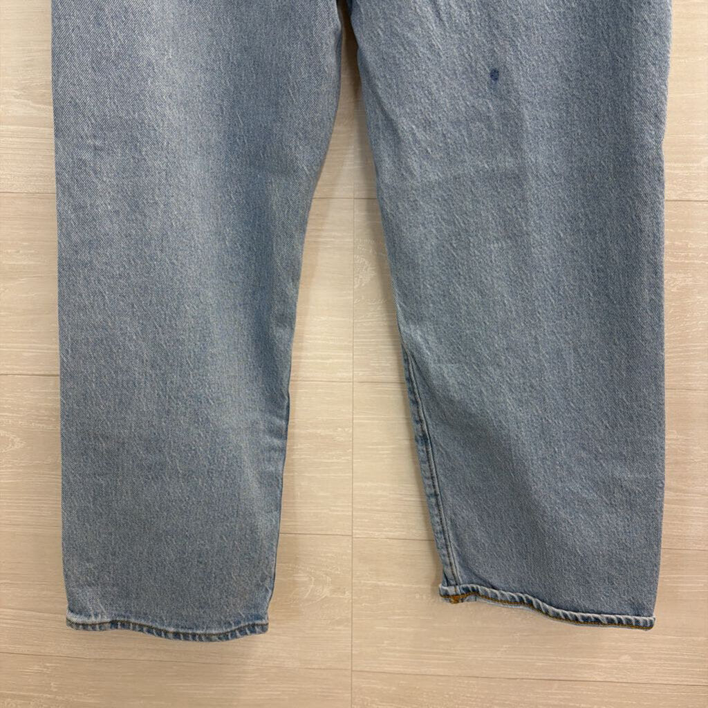 Loft Light Wash Straight Leg Jeans 28