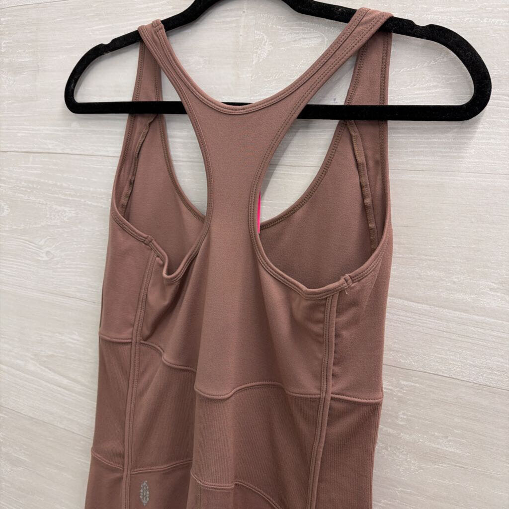 FP Movement Brown Jumpsuit Large