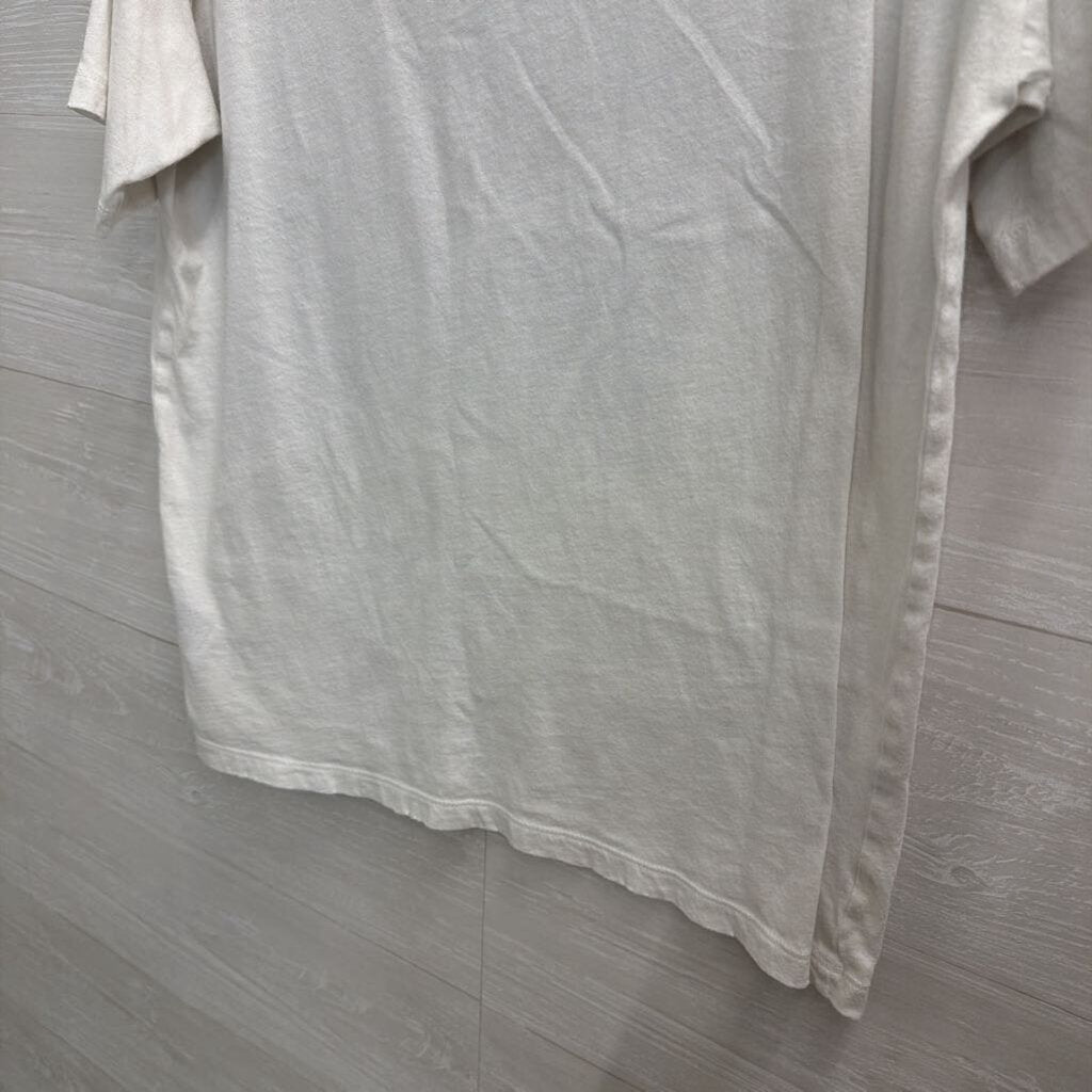 Tailgate White Skeleton Short Sleeve Graphic Tee Small