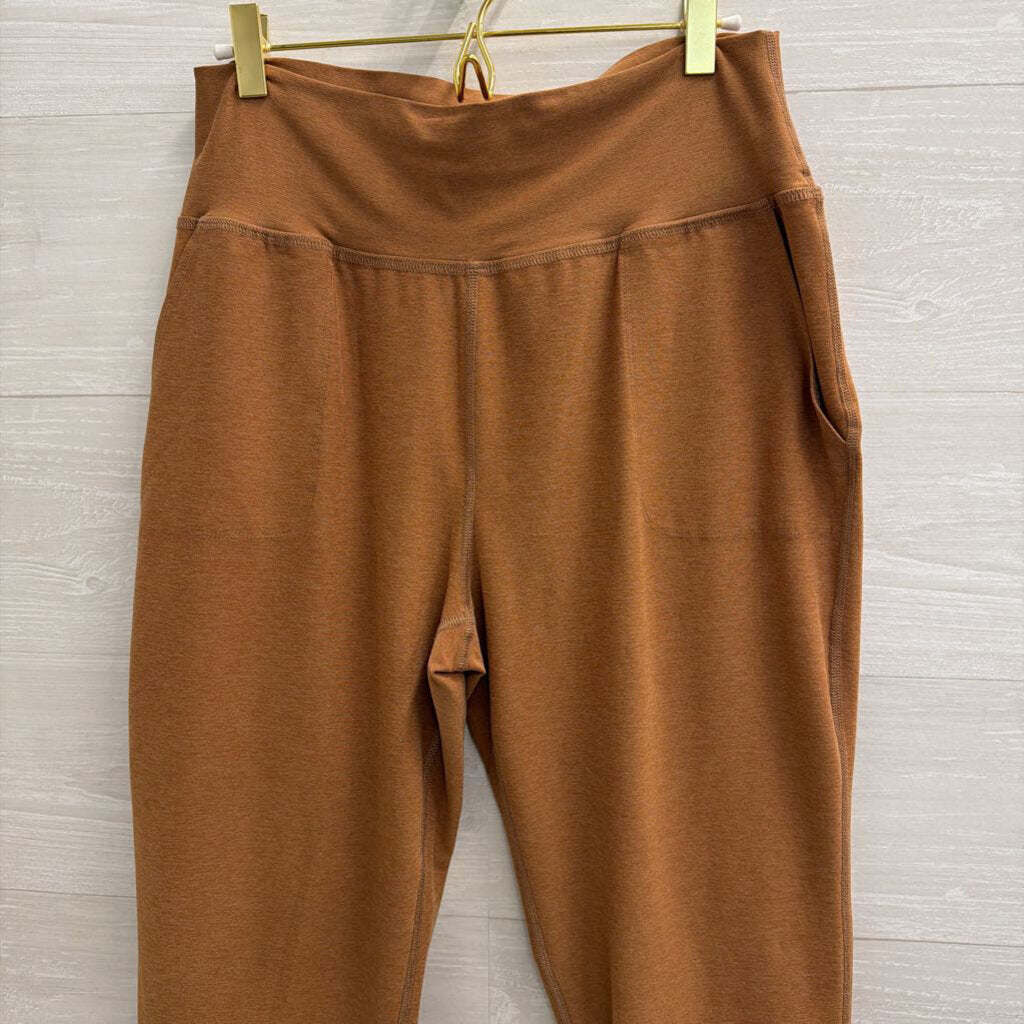 Beyond Yoga Soft Brown Jogger Lounge Pants Large