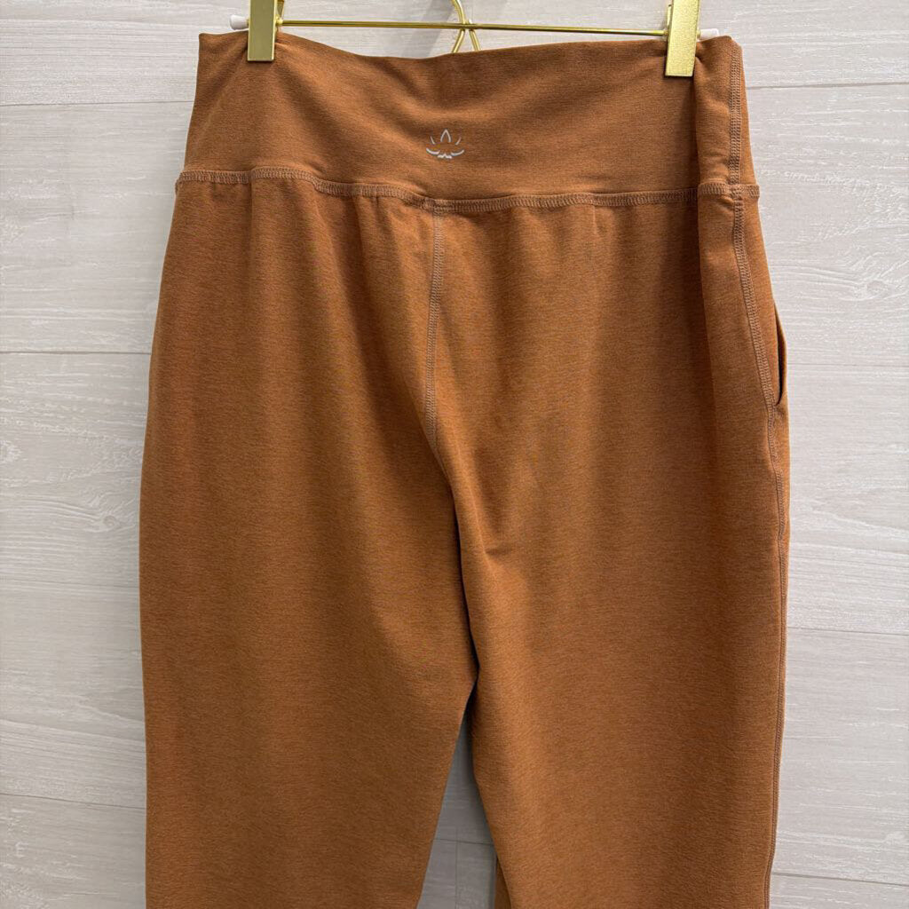 Beyond Yoga Soft Brown Jogger Lounge Pants Large