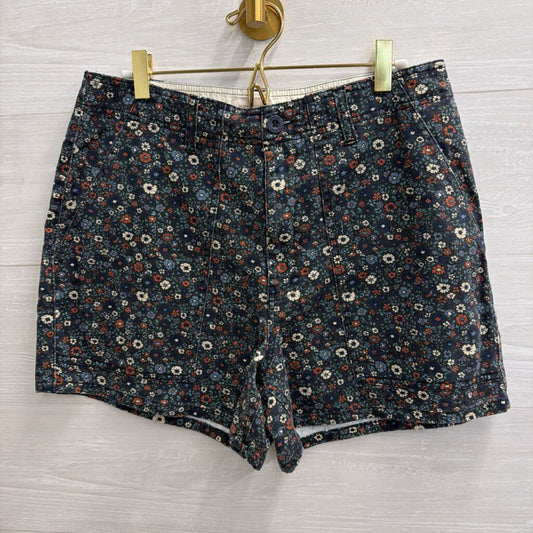 Brixton Blue Floral Print Shorts 31