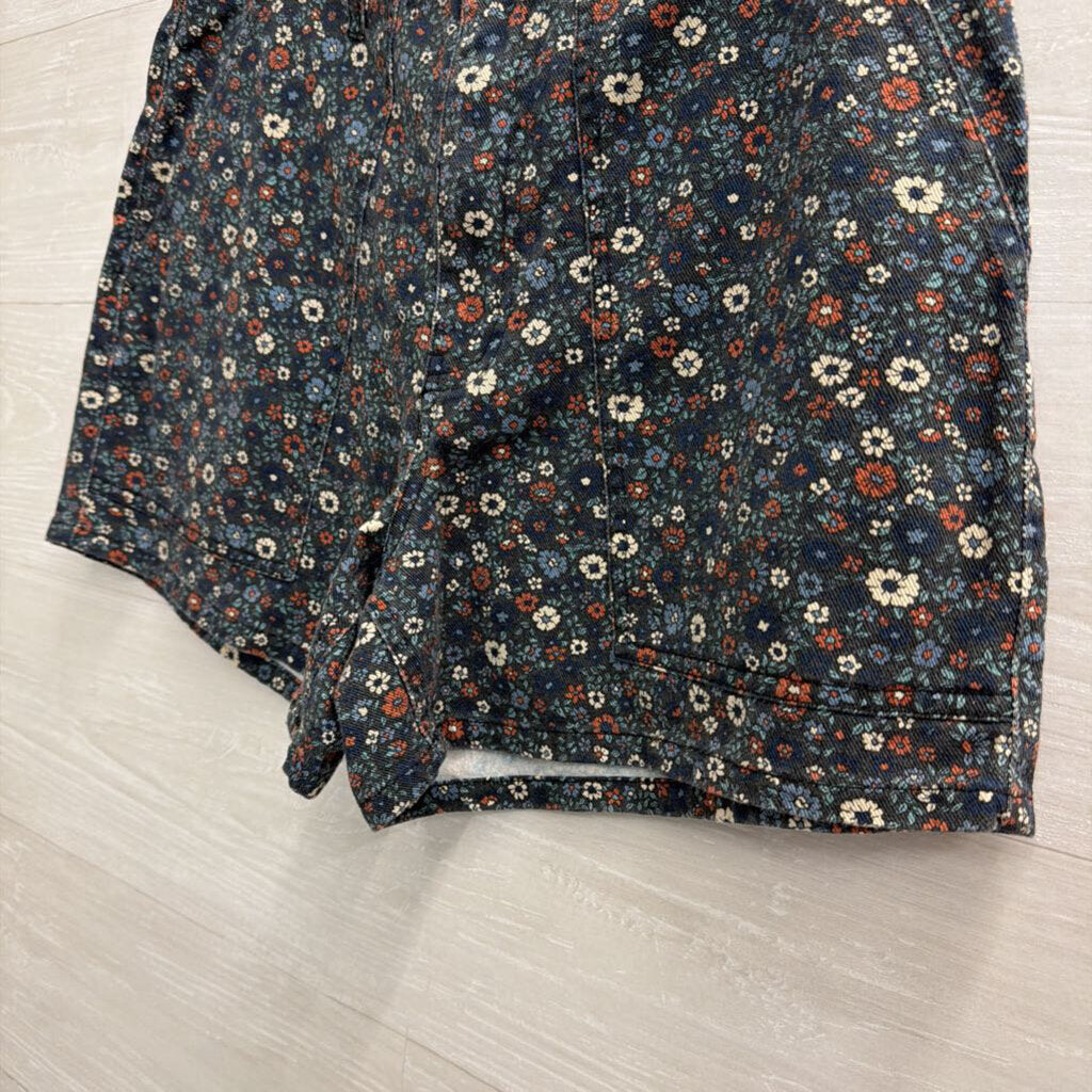 Brixton Blue Floral Print Shorts 31