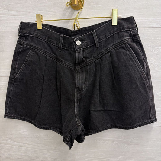 Levi Black Denim Shorts 31